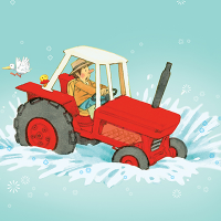Traktorom u snijeg